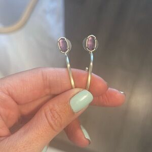 Kendra Scott hoop earrings